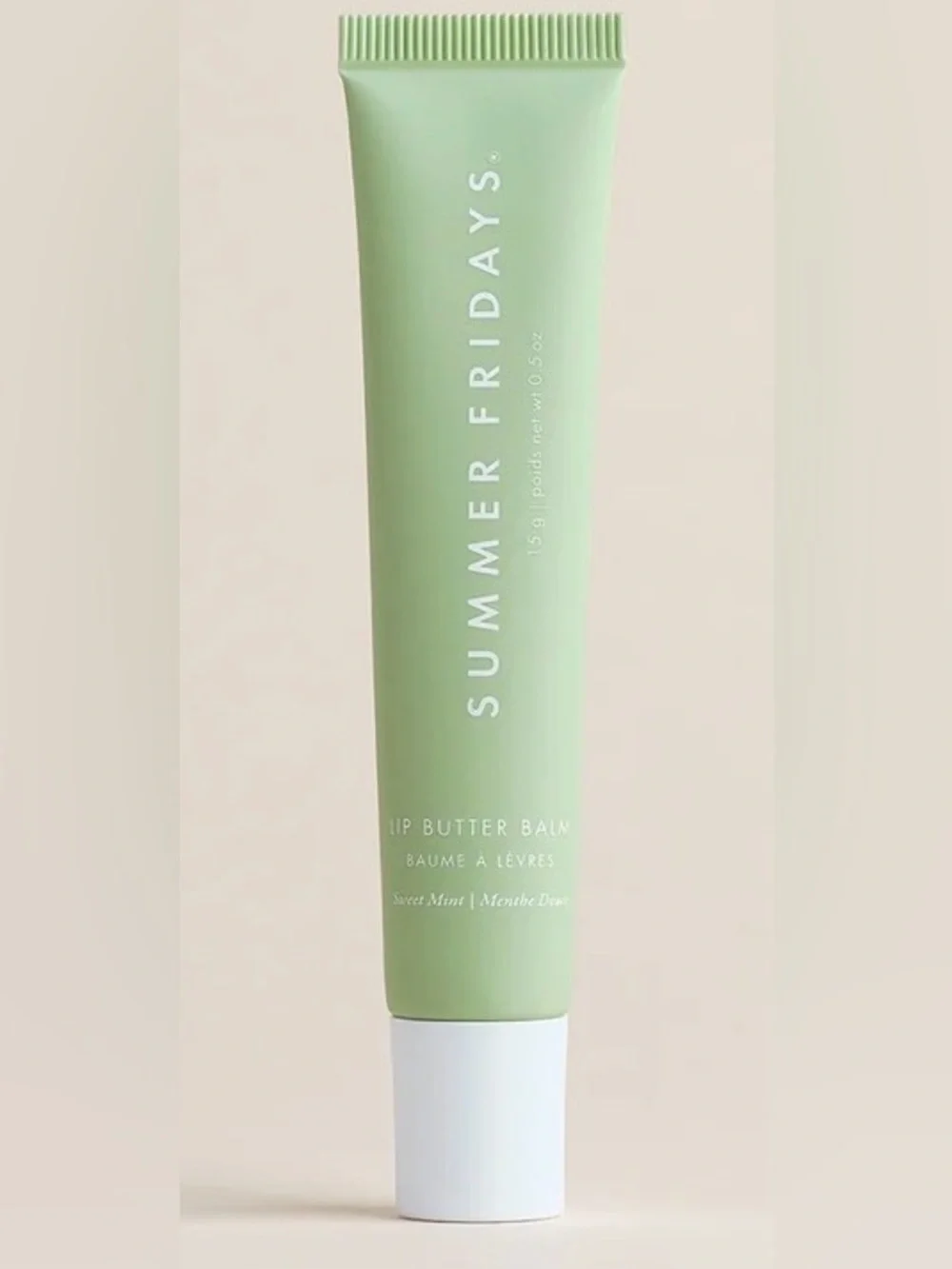 Summer Fridays Mint Green Lip Balm